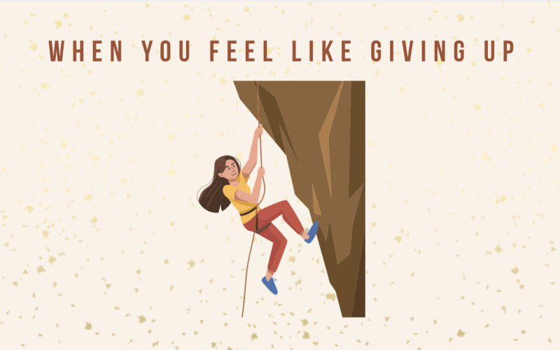 Giving Up